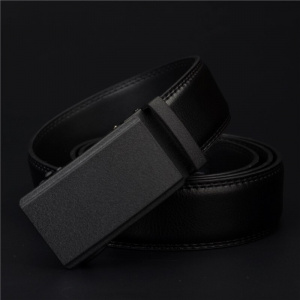 COWATHER Men's Belt Automatic Ratchet Buckle with Cow Genuine Leather Belts for Men luxury brand male strap 110-130cm length
