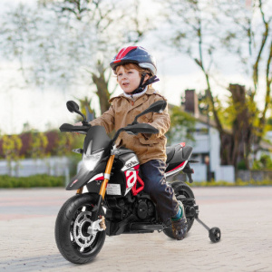 Kids Red Ride On Motorcycle 12V Aprilia Licensed