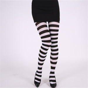 2022 Christmas Tights Women Christmas mallas mujer Women Sexy Striped Pantyhose Xmas Cosplay Costume Tights Winter Warm