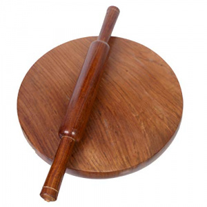 Round Wooden Rolling Board, Indian Wooden Dough Roller