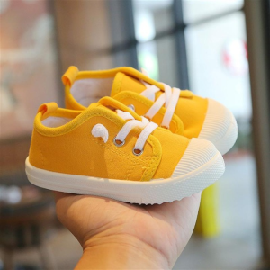 Lace-up Canvus Tennis Shoes for Baby Girl and Boy