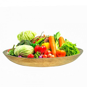 Wooden Fruit Bowl, Serving Bowl For Home and Office