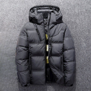 Hooded Winter Outerwear Windproof Padded Jacket for Men