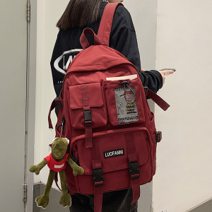 Nylon Mesh Fashion School Travel Laptop Backpack for Men and Women