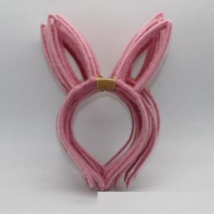 Rabbit Ears Easter Cosplay Props Headbands for Women 20pcs