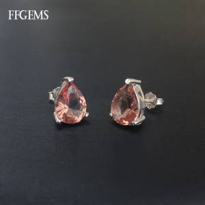 FFGems Zultanite Stud Earrings 925 Silver Sterling  Stone Color Change Fine Jewelry For Women Wedding Party Gift Wholesale