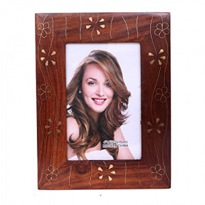 Wooden frames for home & Office / Wood Picture Frame With Copper Finish