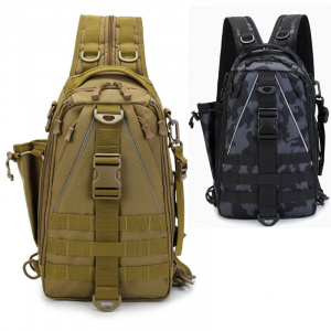 Military Tactical Backpack  Waterproof Shoulder Sports Bag Camouflage Molle Bag Outdoor Riding Hiking Camping Hunting Daypack