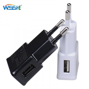 Wall USB Charger 1 USB EU plug For Samsung iphone Mobile phone charging Power Adapter Micro Charger Travel For ipad Universal
