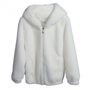 New Women's Winter Coat Female Mink Cashmere Warm Jacket Loose Plush Hooded Thick Coat Teddy Jacket Artificial Fur Overcoat