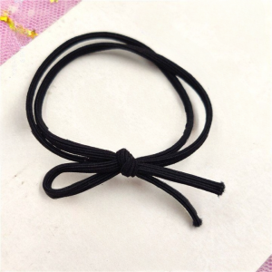 12PCS/LOT Simple tie knot Colors Elastic Hair Bands For Girls Bohemian Headband Scrunchy Korean Kids Hair Accessories For Women