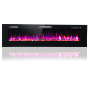 Electric fireplace for Fast Heating,  60” Wall mounted electric fireplace