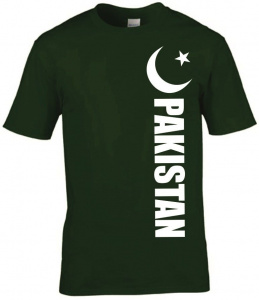 Custom Pakistan T Shirt - Cricket Fan Independence Celebration Day Pak Newest 2019 Men Fashion O-Neck Brand Men'S Tee Shirts