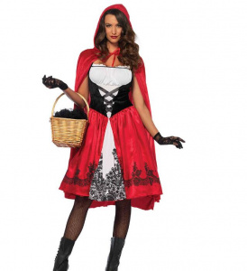 Red Riding Hood Hooded Halloween Costume foe Women