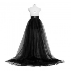 High Waist Mesh Tulle Tutu Long Skirts for Women for Party Prom