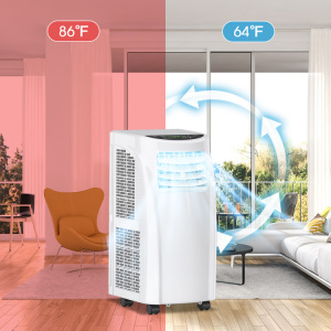 Portable Air Conditioner with Wheels, Portable AC with Timer