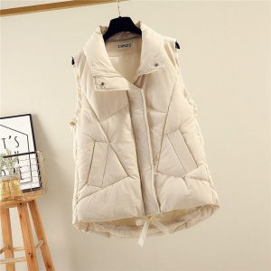 Woman Jacket Vest Large Size down Cotton Women's Short Coat Chaleco Mujer