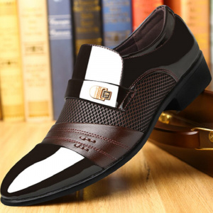 Italian loafers men shoes wedding oxford shoes men formal mens dress shoes
