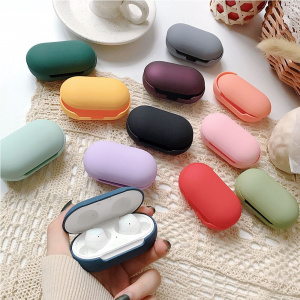 Solid Color Earphone Case For Samsung Galaxy Buds Plus Cases Cute Hard Matte Wireless Earphone Protective Cover For Buds+ Case