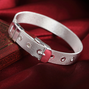925 Silver High Quality Chain Bracelet for Men and Women