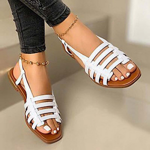 Women'S Sandals Shoes Ladies Foam Woman Platform Sandals Slip On Beach Sandal For Woman Flat With Big Size