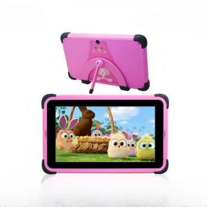 Weelikeit 1024*600 HD Quad Core 2GB 32GB 7 Inch Kids Android 11 Tablets with Holder