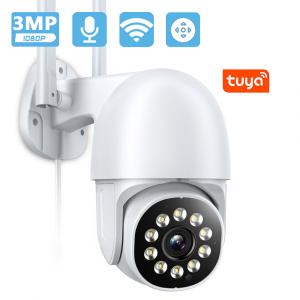3MP 5MP HD Tuya Smart IP Camera 4x Digital Zoom Human Auto-Tracking 1080P Home Security Video Surveillance Outdoor WiFi Camera