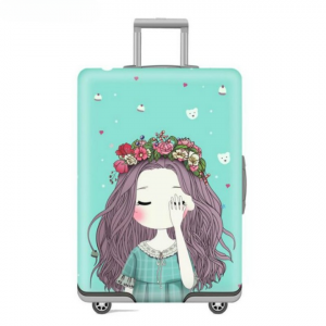 Little GIRL Printed 18"-32" Travel Luggage Protective Cover 1PC