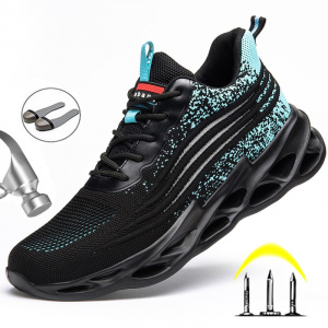 Lightweight Work Shoes Sneakers Puncture-Proof Safety Shoes Men Indestructible Work Boots Construction Work Safety Boots Men