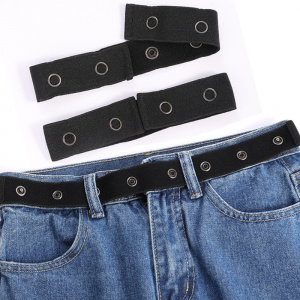 Belts for Women  Buckle-free Elastic Invisible for Jeans Belt Without Buckle Easy Belts Men Stretch No Hassle Belt DropShipping