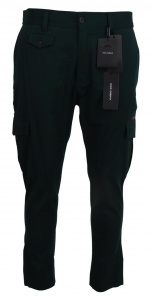 Green Cargo Cotton Stretch Jeans Pant