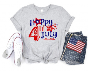 4th of July Shirt,Freedom Fourth Of July Patriotic Independence Day 100% Cotton Fashion Harajuku goth y2k