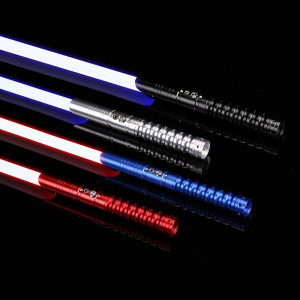 RGB Lightsaber Laser Sword Sabre De Luz Kpop Lightstick Espada Rave Flashing Toy Metal Handle Heavy Dueling Blaster Sword