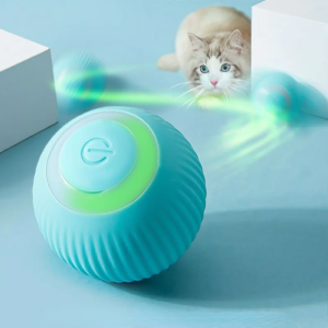 Automatic Rolling Cat Toy - Self-Propelled Smart Kitten Ball for Interactive Indoor Play