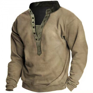 Spring Autumn Windproof Pullover Hoodie Men's Outdoor Hiking Fleece SweatshirtLiner Army Fans Military Training Tactical Tops