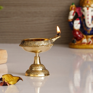 Designer Brass Diya