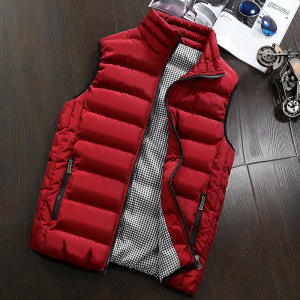 Trendy Men's Vest Jacket for Autumn and Winter, Stylish Men's Puffer Vest