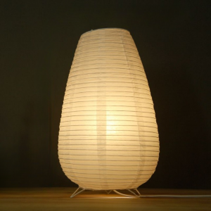 Nordic Paper Lantern Table Lamp Modern Simple Bedside Paper Lampshade
