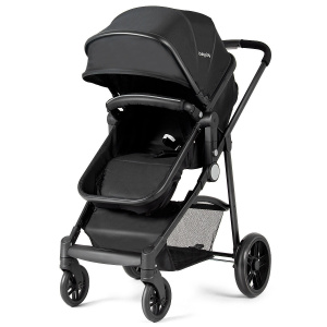 2-in-1 Foldable Pushchair Infant Baby Stroller - Additional Image