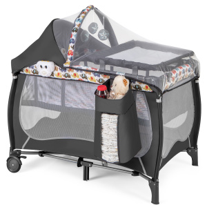 4 in 1 Portable Baby Nursery Center with Net and Music Box - Additional Image
