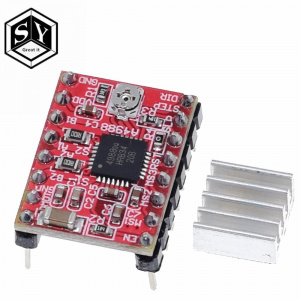 GREAT IT CNC 3D Printer Parts Accessory Reprap pololu A4988 Stepper Motor Driver Module with Heatsink for ramps 1.4  for arduino