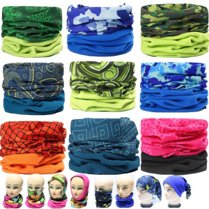 New Fashion Winter Fleece Warm Magic Neck Bandana Scarf Headband Skull Unisex Scarf Multi Functional Seamless Tubular Tube