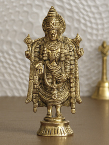 Tirupati Balaji Brass Idol Can Bring You Serenity