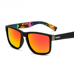 Fashion Polarized Sunglasses Men Women Driving Coating Points Red Frame Eyewear Male Sun Glasses UV400 Sun Glasses