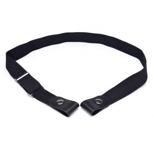 Punk Style Elastic Buckle-free Invisible Belt for Jeans Dress Belt without Buckle Easy Belts for Women Men