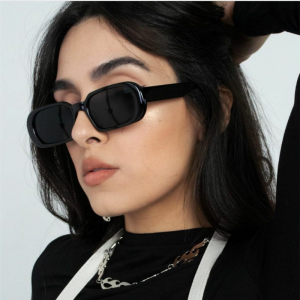 DYTYMJ Oval Retro Sunglasses Women Vintage Luxury Designer Women Glasses Vintage Shades Eyewear Rectangle Gafas De Sol