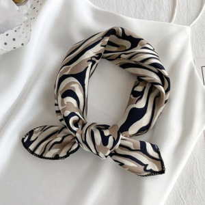 Thalia scarf for women / Silk Thalia print scarf