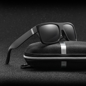 Square Sunglasses Men Polarized Fishing Driving Sport Polaroid Sun Glasses for Men Male UV400 Black Eyewear Accessories