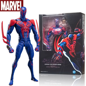 Shf Anime Spider-man 2099 Figuarts Action Figures Miles Spider Figurine Spiderman Figure Pvc Model Doll Collectible Toys Gifts