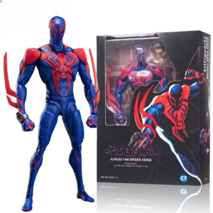 Shf Anime Spider-man 2099 Figuarts Action Figures Miles Spider Figurine Spiderman Figure Pvc Model Doll Collectible Toys Gifts